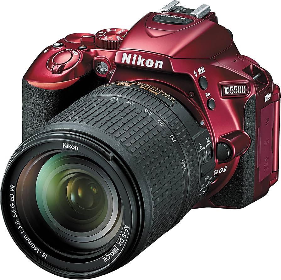 Amazon.com : Nikon D5500 DX-format Digital SLR w/ 18-140mm VR Kit