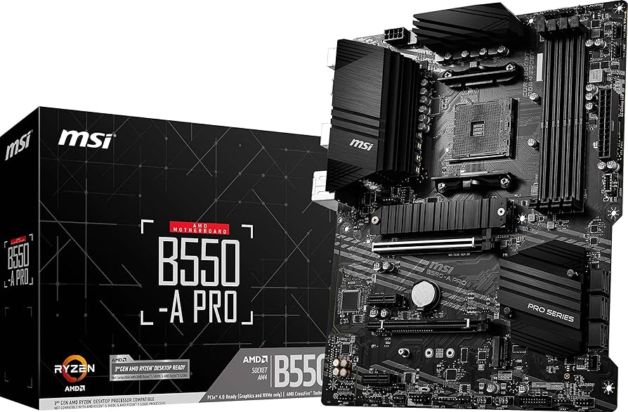 Amazon.com: MSI B550-A PRO ProSeries Motherboard (AMD Ryzen 5000