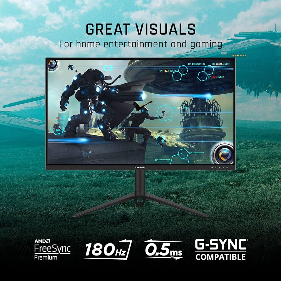 Amazon.com: ViewSonic VX2728J-2K 27 Inch Gaming Monitor 1440p