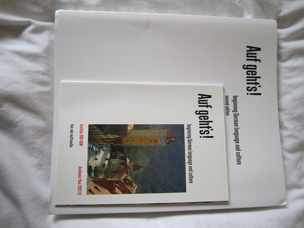 Amazon.com: Auf Geht's! Beginning German Language and Culture