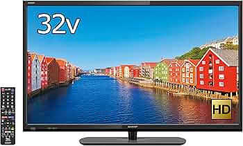 Amazon | シャープ 32V型 AQUOS ハイビジョン 液晶テレビ リッチカラ