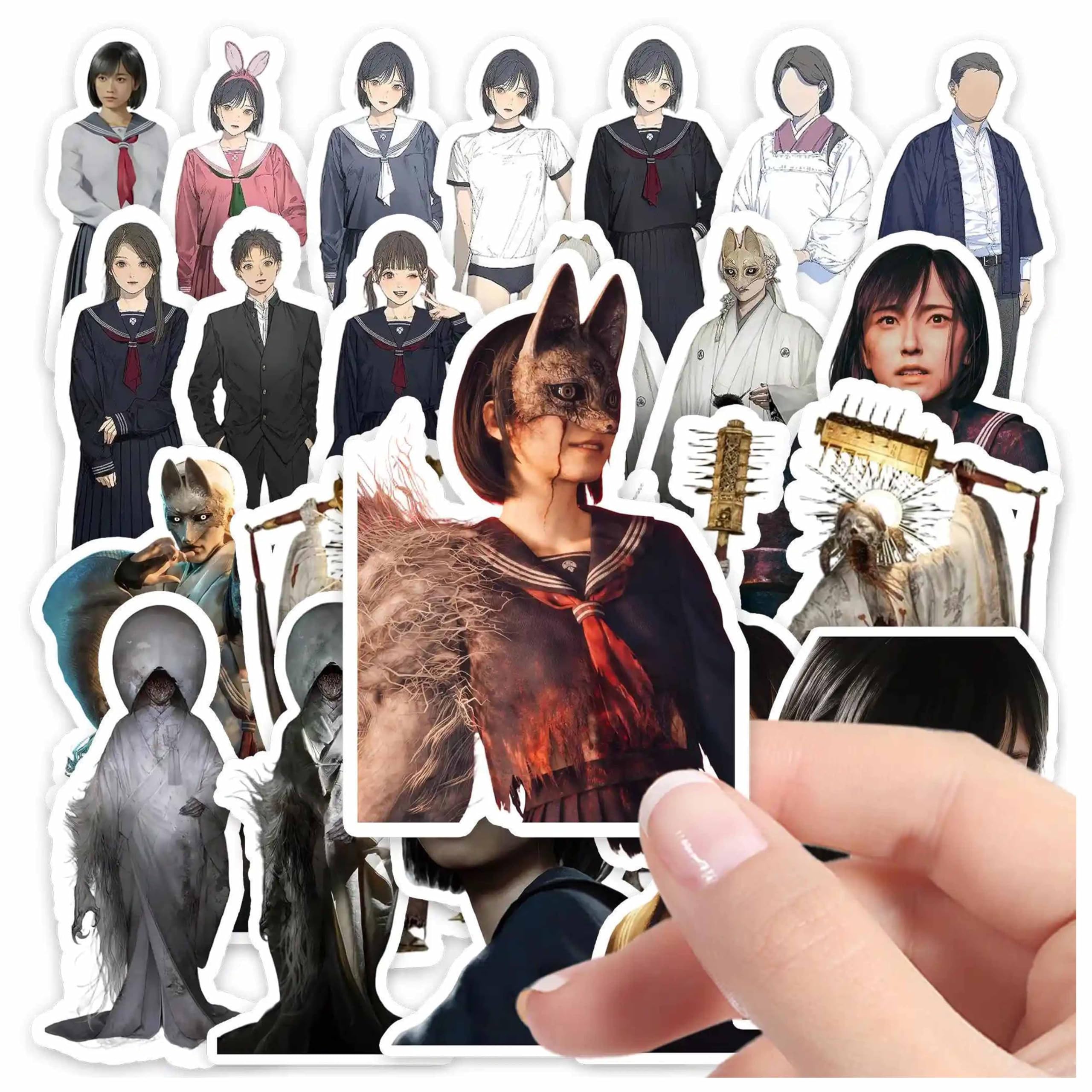 Amazon.co.jp: [SENDENG] サイレントヒルf グッズ 48枚セット深水雛子