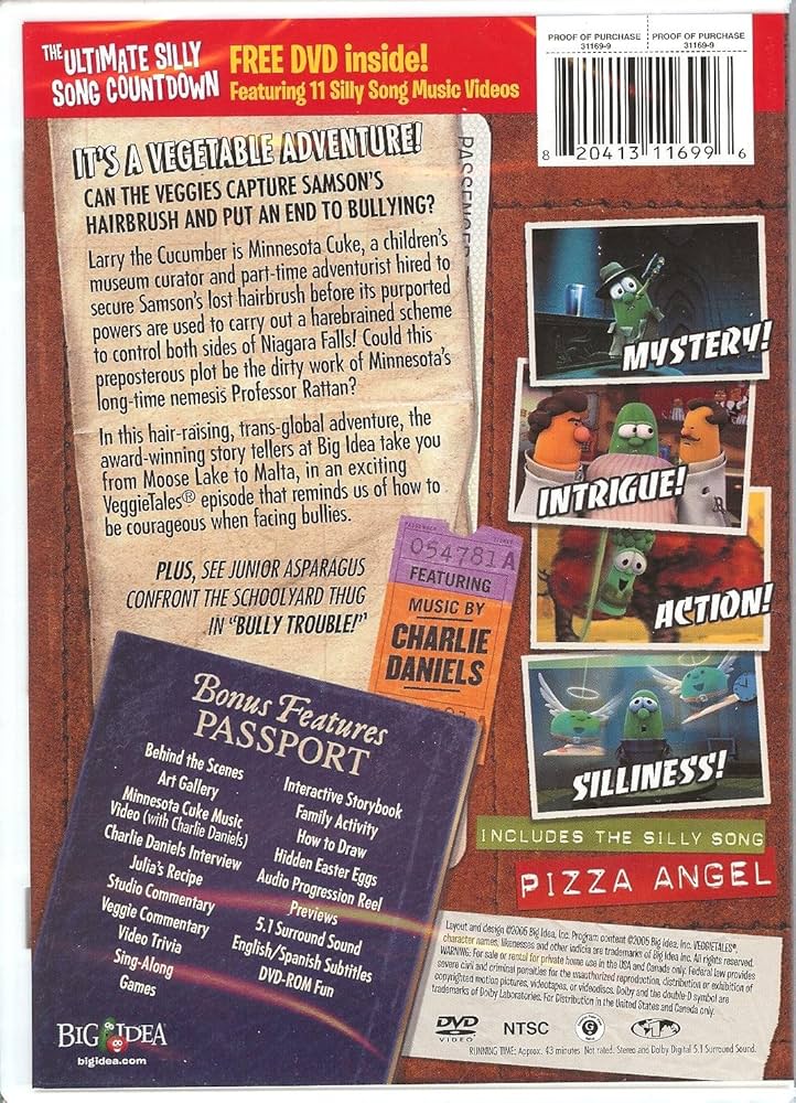 Amazon.com: Veggie Tales DVD - Minnesota Cuke and the Search for