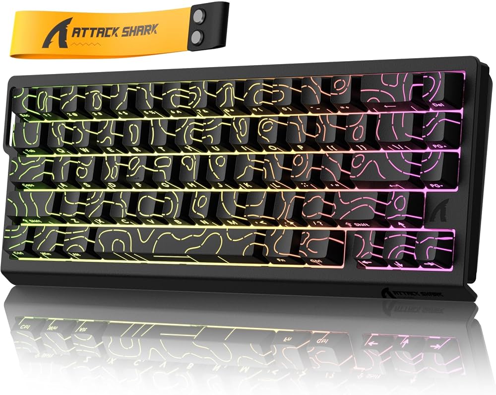 Amazon | ATTACK SHARK X68HE ラピットトリガー ポーリングレート