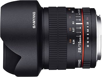 Amazon.co.jp: Samyang 10mm F2.8 ED AS NCS CS ウルトラ広角レンズ