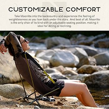 Amazon.com: Nemo Moonlite Reclining Camp Chair - Huckleberry