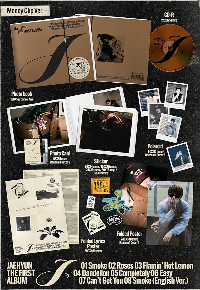 Amazon.com: NCT JAEHYUN J 1st Album Money Clip Ver JAE HYUN