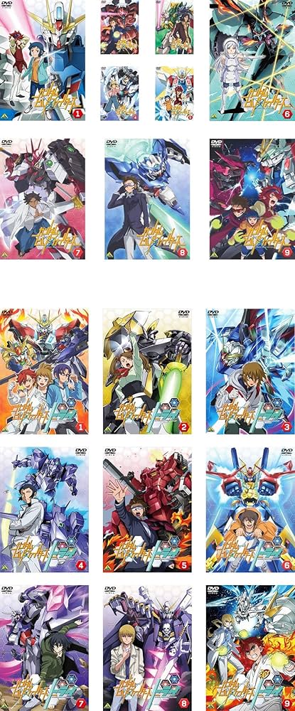 Amazon.co.jp: ガンダム ビルドファイターズ 全9巻 + トライ 全9巻