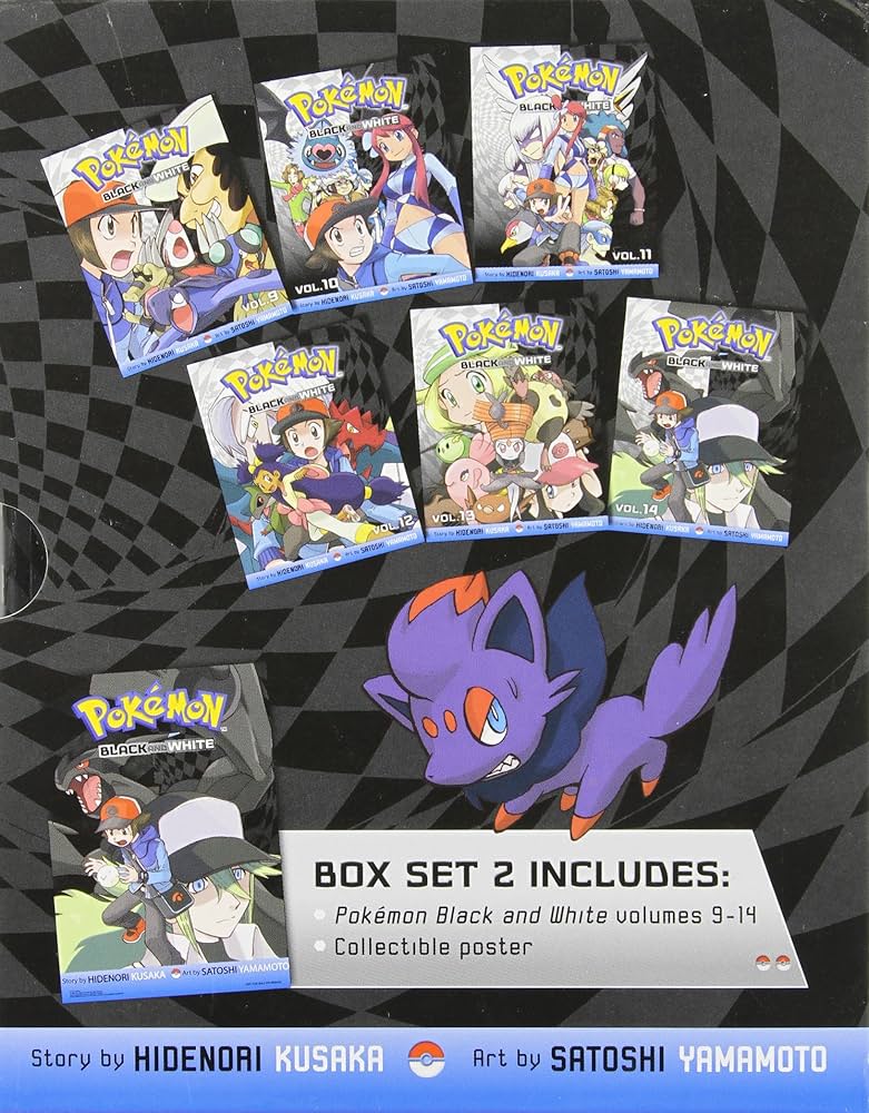 Amazon.com: Pokemon Black and White Box Set 2: Includes Volumes 9