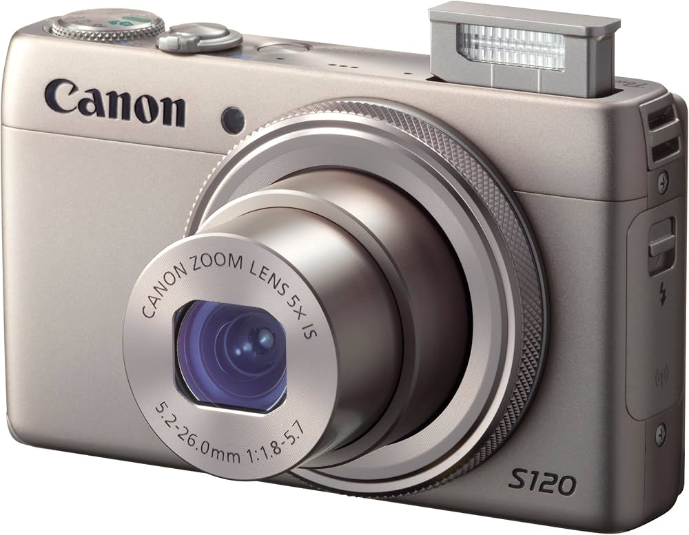 Amazon | Canon デジタルカメラ PowerShot S120(シルバー) F値1.8 広角