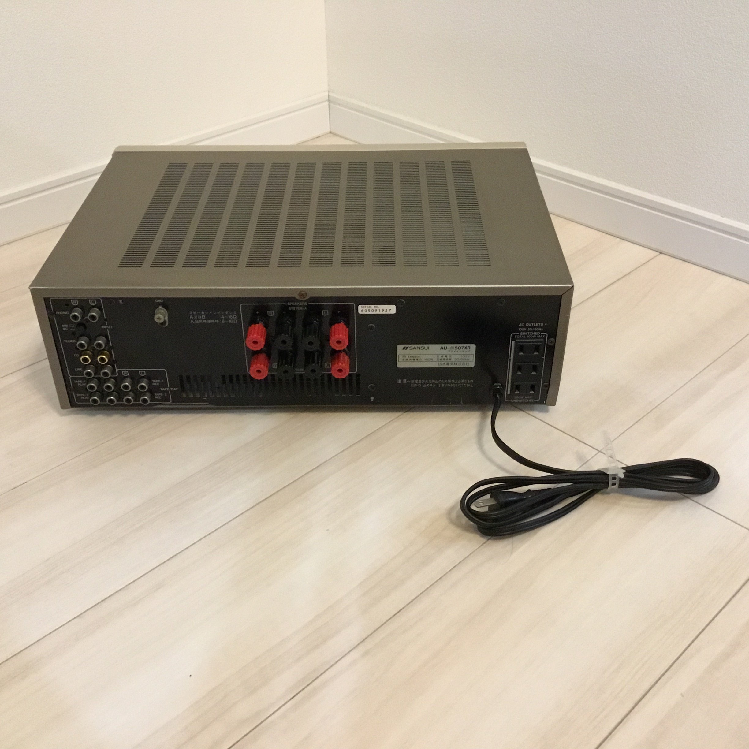 Amazon.co.jp: Sansui 山水 AU-α507XR プリメインアンプ : 家電＆カメラ