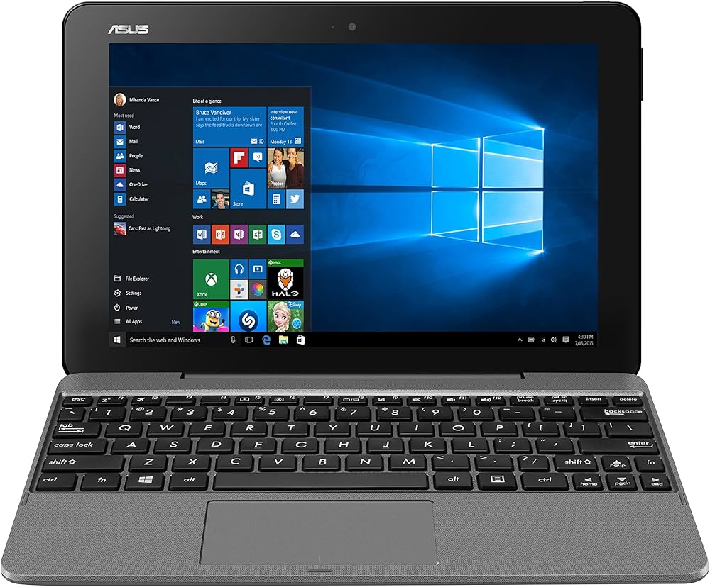 Amazon.co.jp: エイスース 10.1型 2-in-1 ノートパソコン ASUS