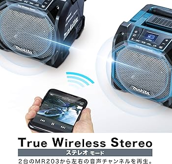 Amazon.co.jp: Makita MR203 Rechargeable Speaker (Blue) : Electronics