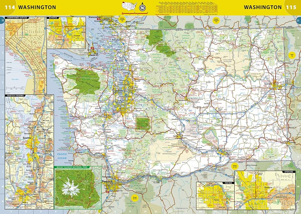 National Geographic Road Atlas, Adventure Edition: National