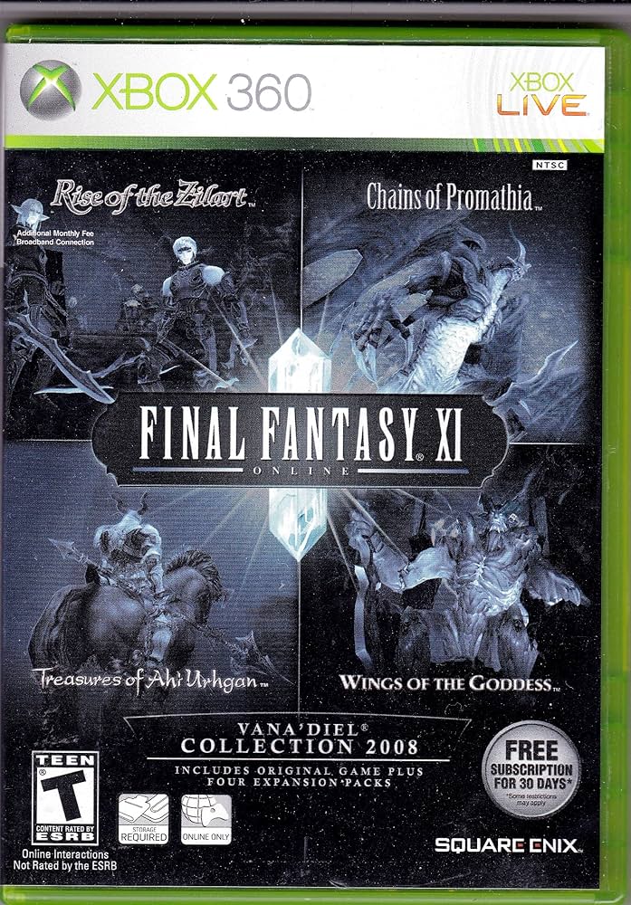 Amazon.com: Final Fantasy XI Online: The Vana'diel Collection 2008