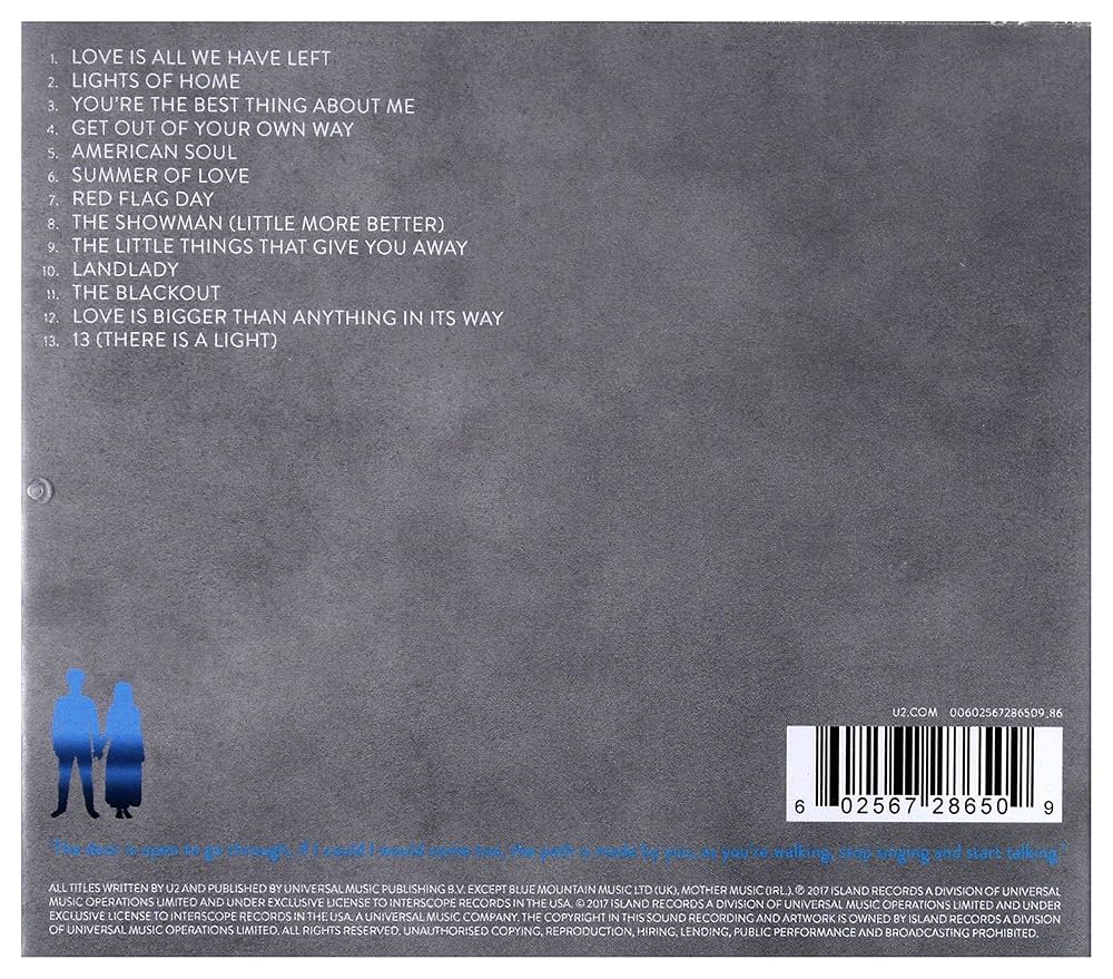 U2: Songs Of Experience [CD] - Amazon.com Music