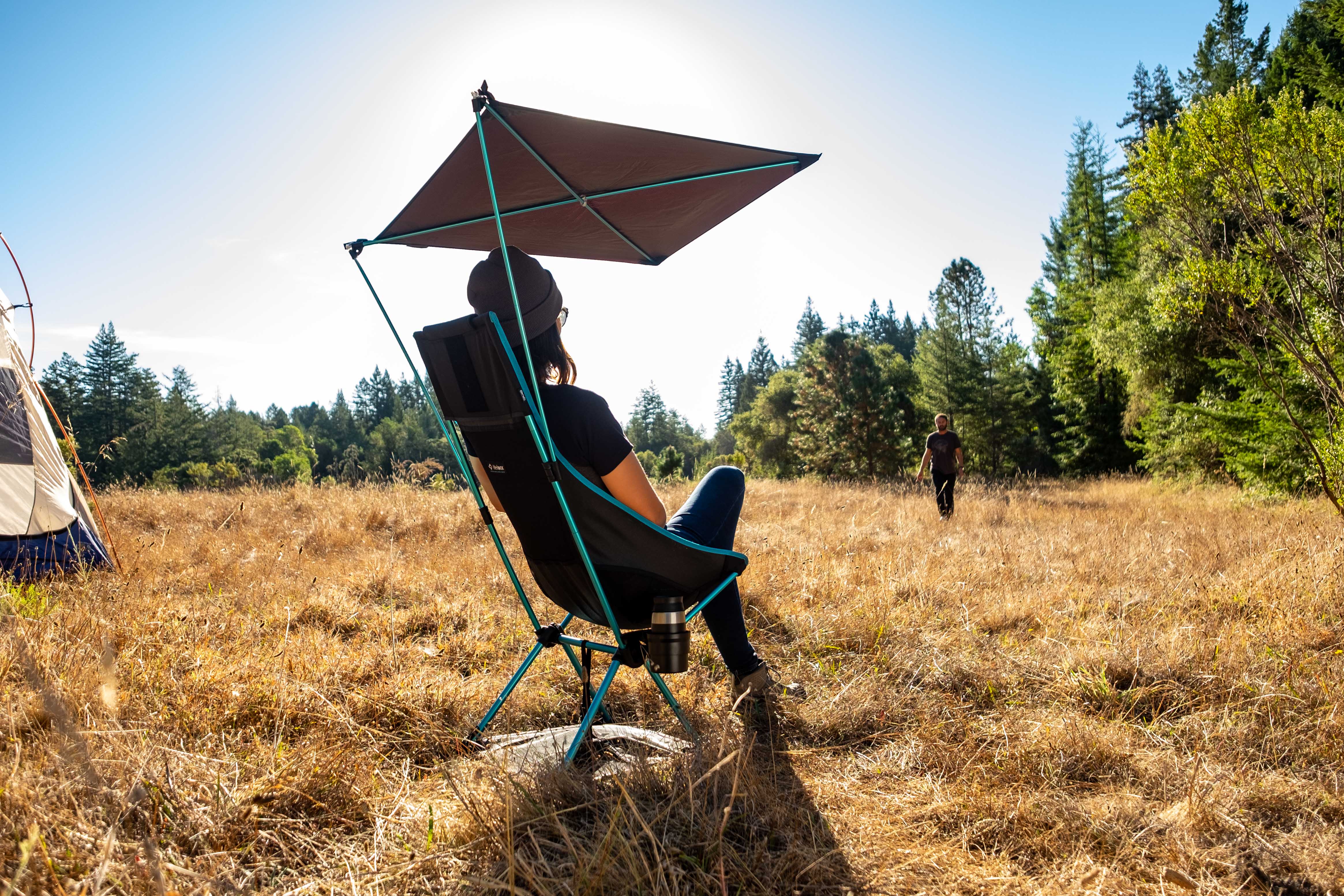 Amazon.com : Helinox Personal Shade Attachable Chair Canopy, Black