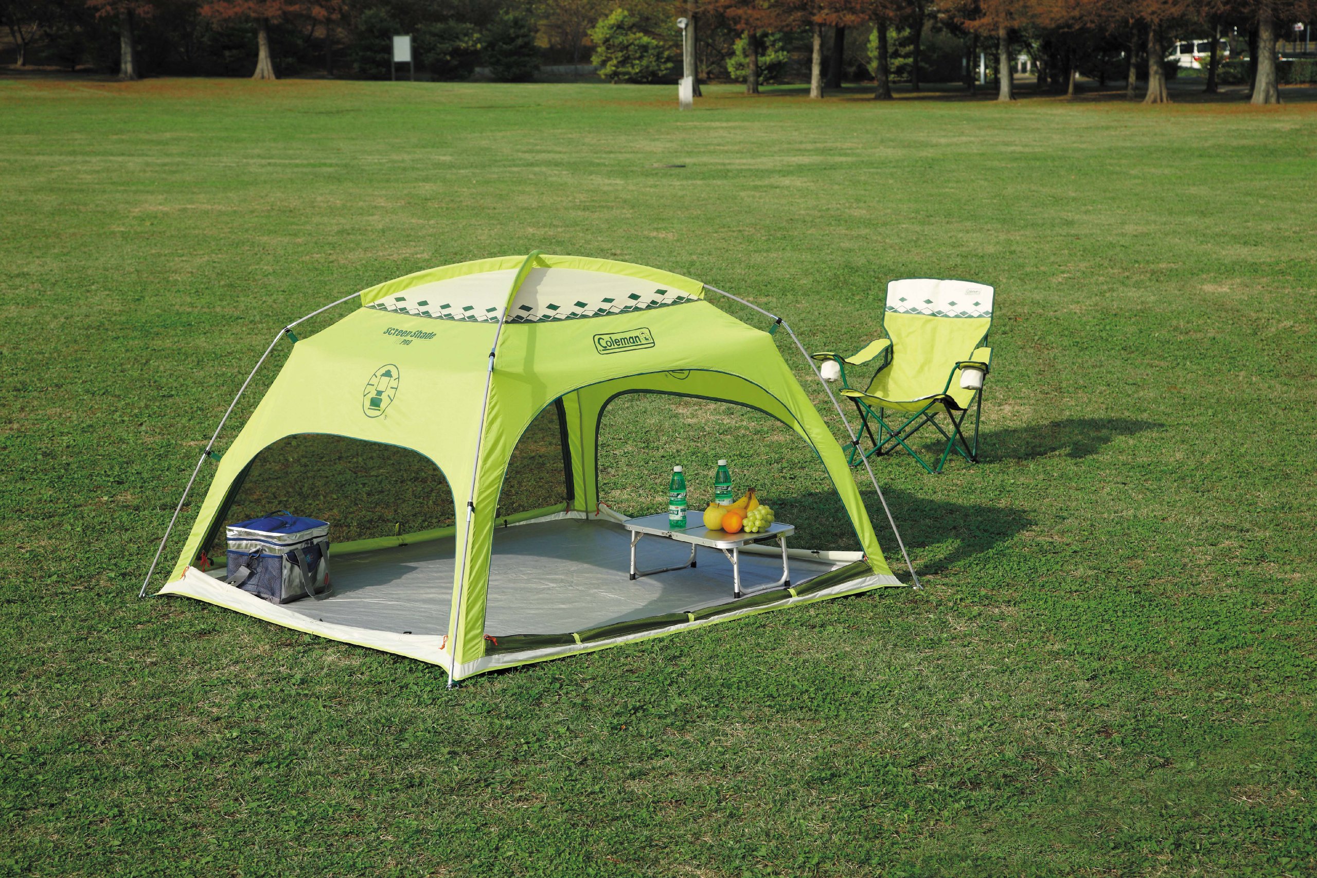 Amazon | Coleman(コールマン) スクリーンシェード アーガイル/ライム