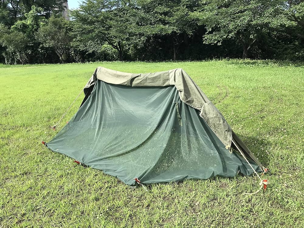 Amazon.co.jp: US 米軍 パップテント シェルターハーフ用 モスキート