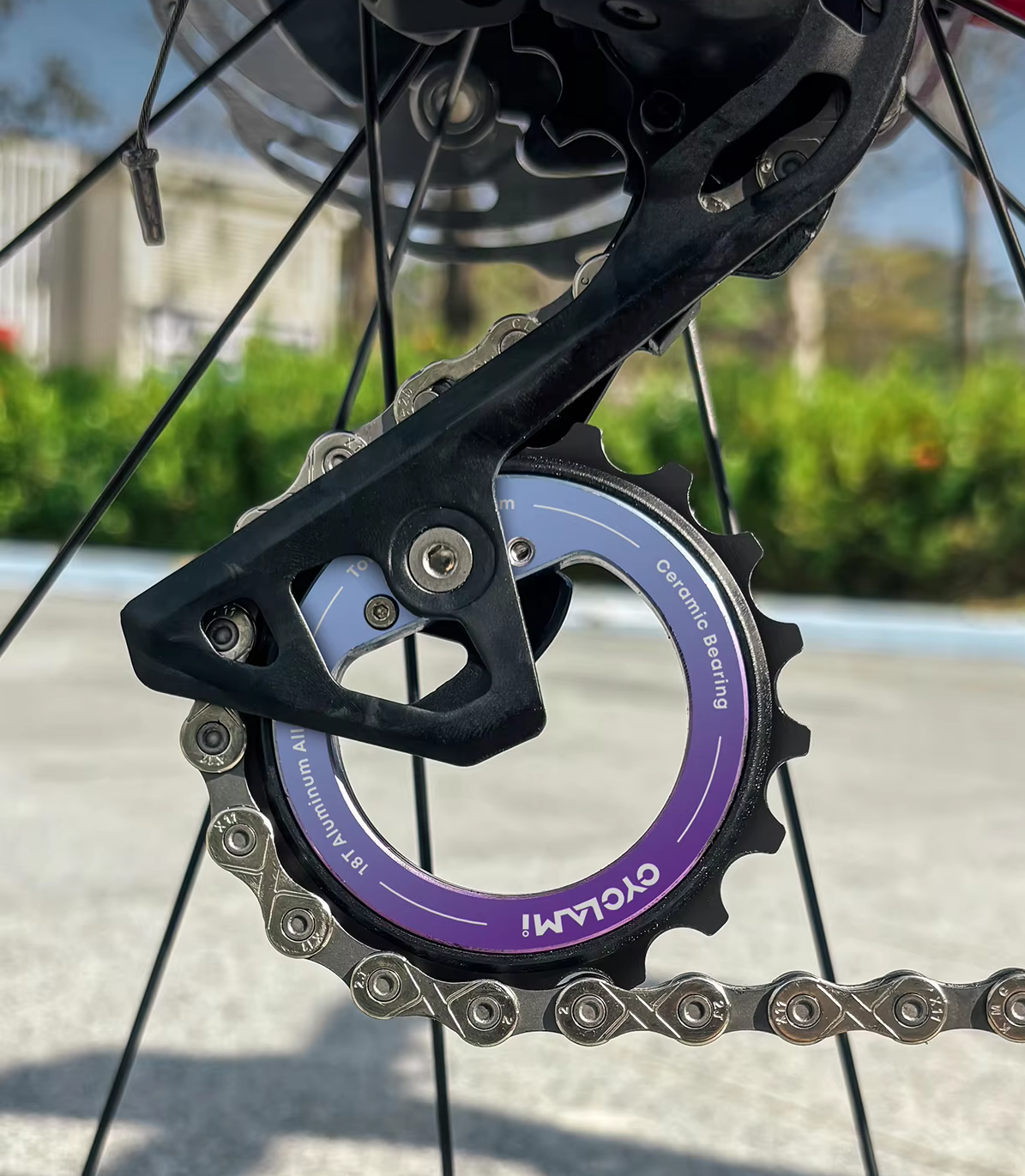 Amazon.co.jp: 18T 中空偏心ビッグプーリー Shimano/Sramディレイラー