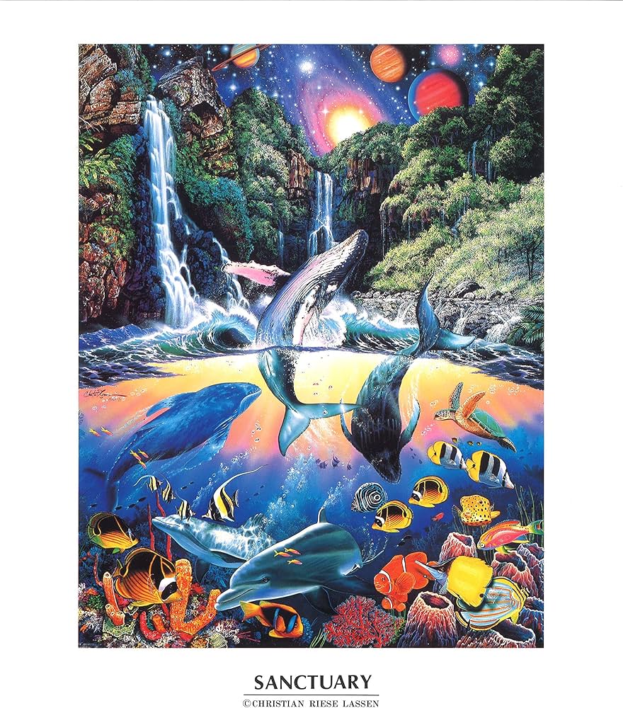 Amazon.co.jp: Christian Riese Lassenポスター額装 □クリスチャン