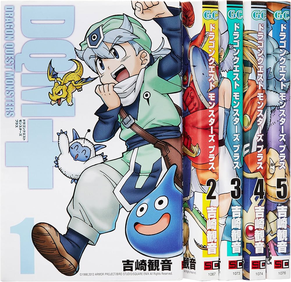 Amazon.co.jp: ドラゴンクエストモンスターズ+ 新装版 コミック 全5巻