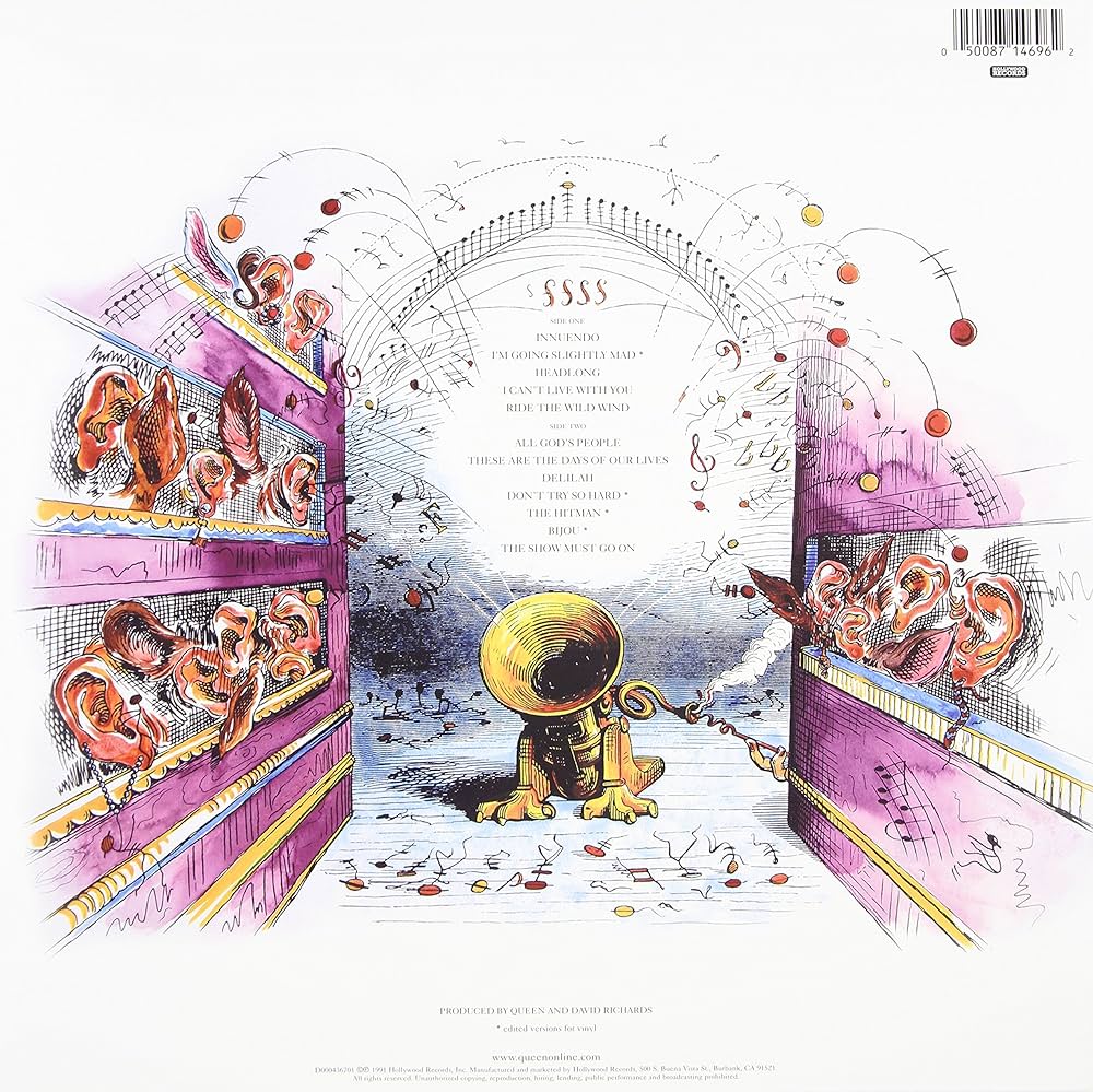 Queen - Innuendo [Vinyl] - Amazon.com Music