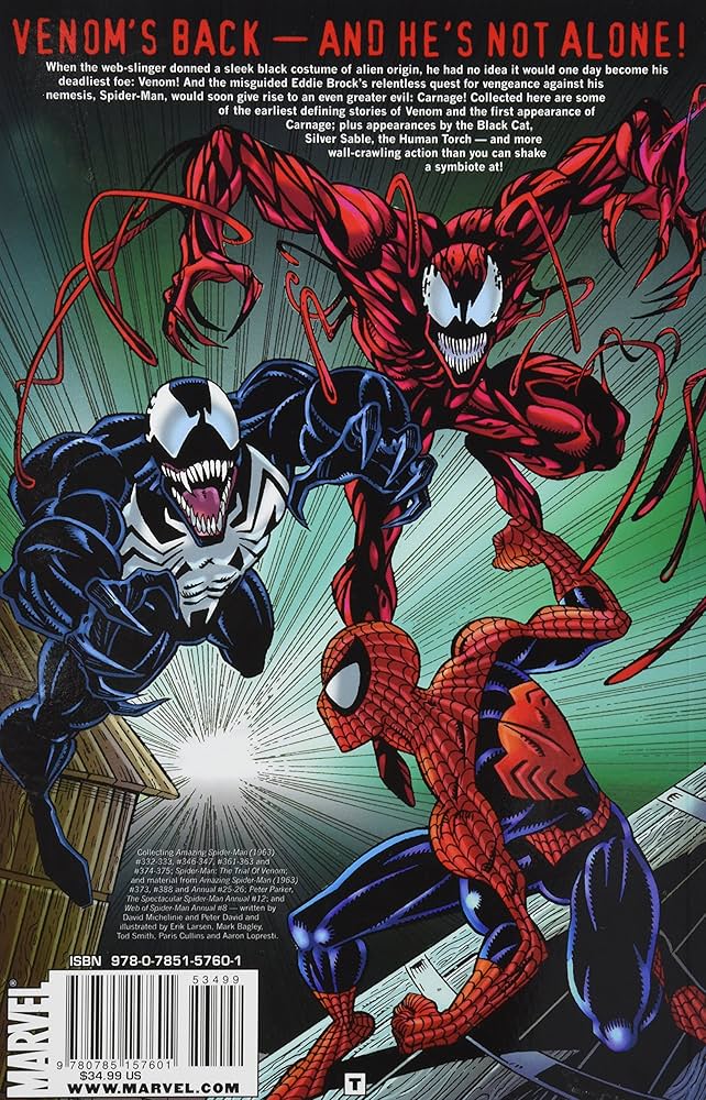 Amazon.com: Spider-Man: The Vengeance of Venom: 9780785157601