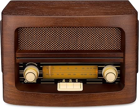 Amazon.com: ClearClick Classic Vintage Retro Style AM/FM Radio