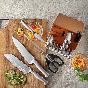 Amazon.com: McCook® Kitchen Knife Sets,German Stainless Steel