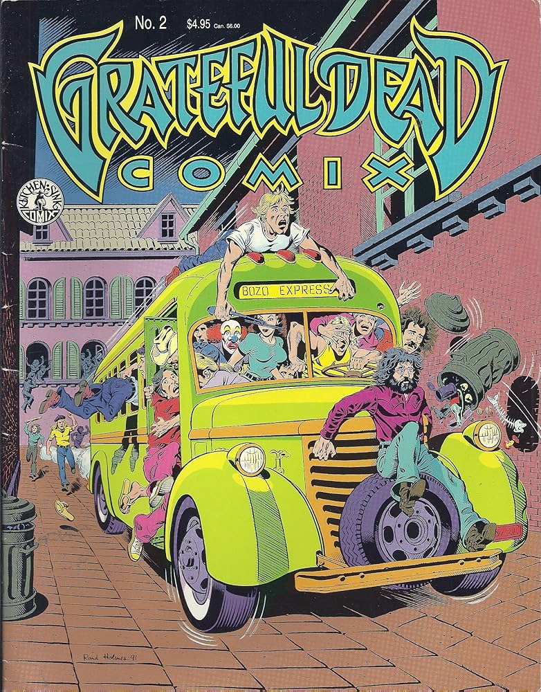 GRATEFUL DEAD COMIX : NUMBER 2: Grateful Dead Merchandising, B/w