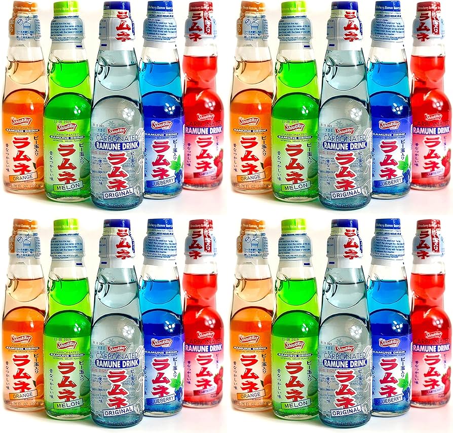 Amazon.com : Ramune Japanese Soda Variety Pack - Shirakiku