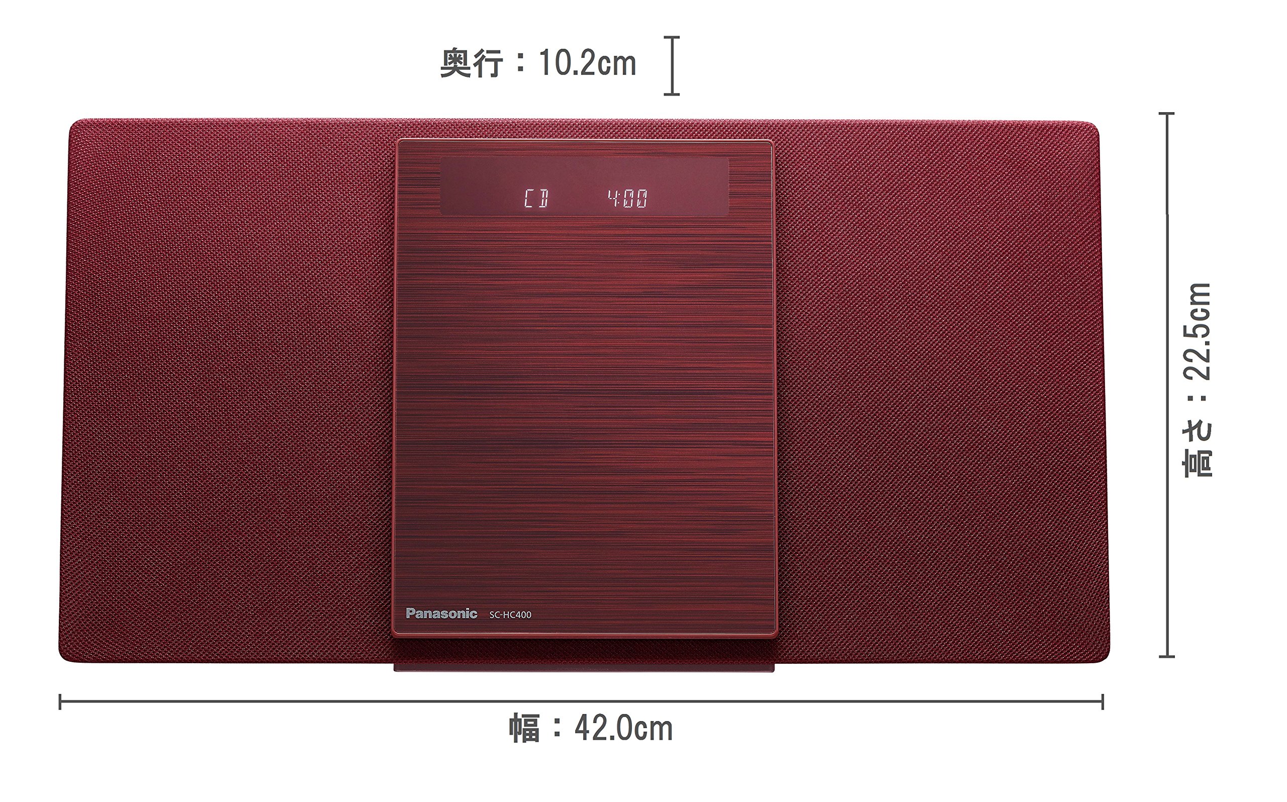 Amazon.co.jp: Panasonic SC-HC400 Mini Stereo, Bluetooth Compatible