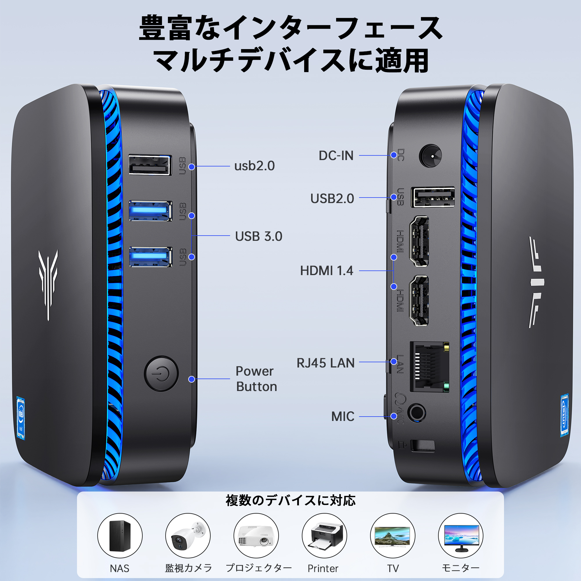 Amazon.co.jp: ミニpc windows11 n5105 mini pc【2023最新遅いなし