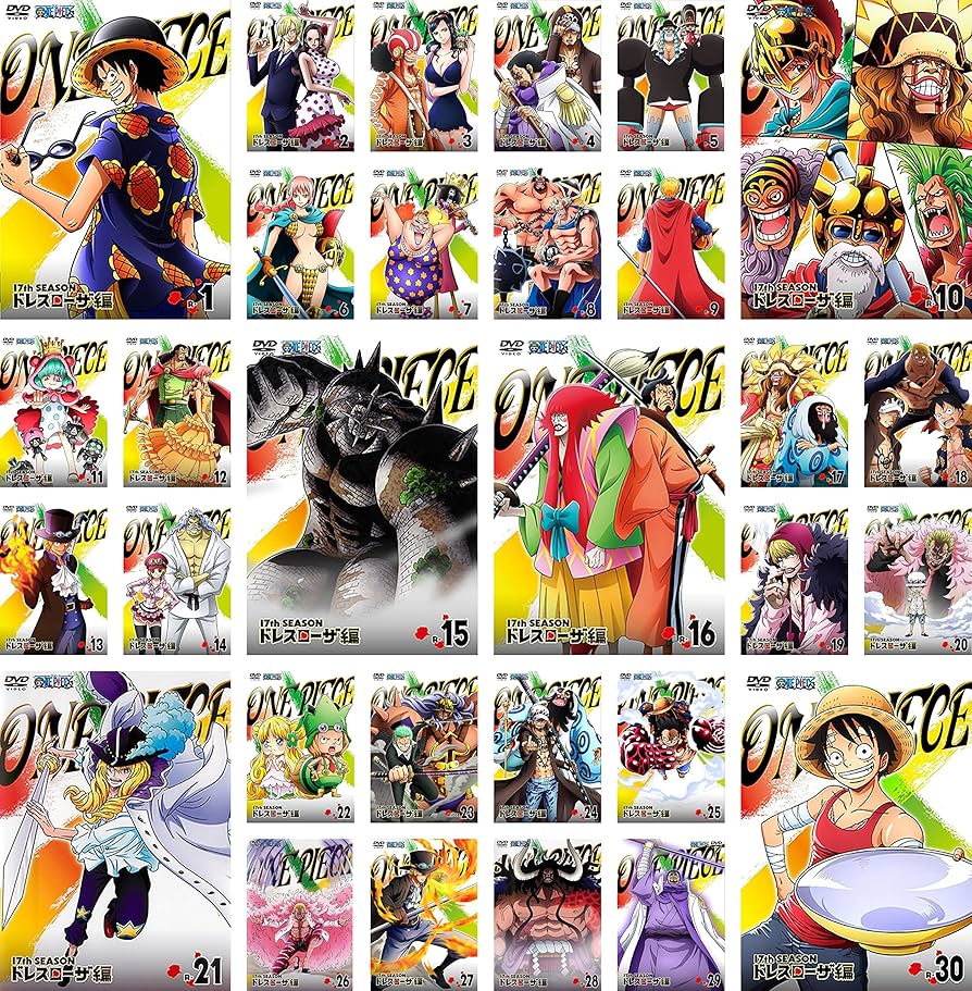 Amazon.co.jp: ONE PIECE ワンピース 17thシーズン ドレスローザ編