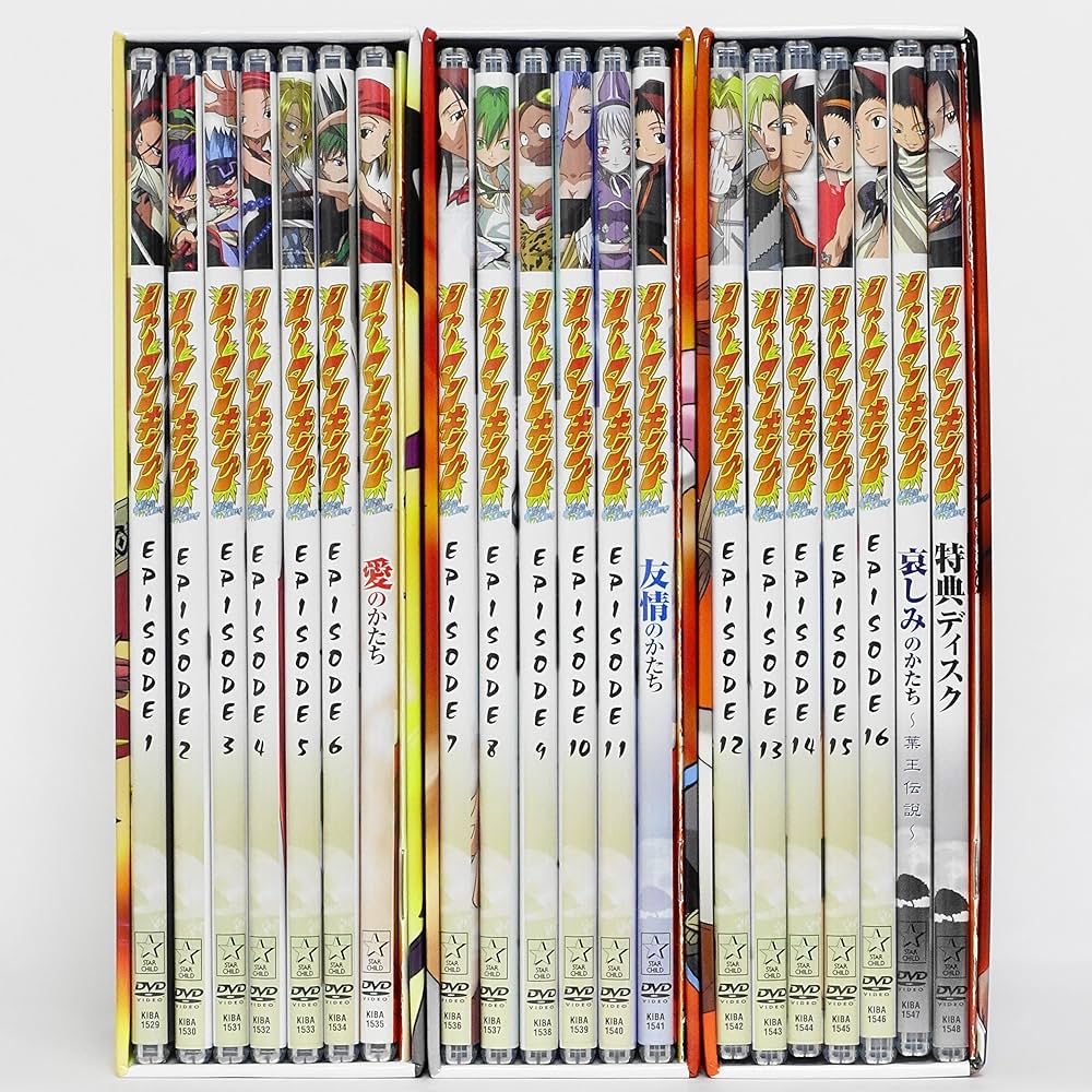 Amazon.co.jp: シャーマンキング DVD-BOX 全3巻セット [マーケット