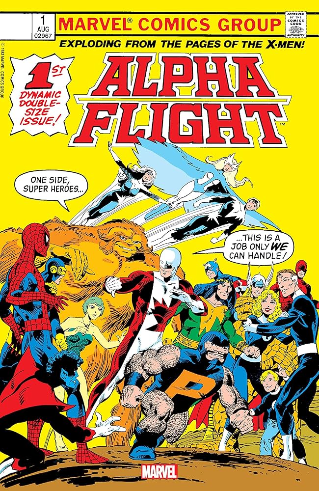 Alpha Flight (1983-1994) #1: Facsimile Edition eBook : Byrne, John
