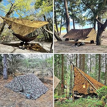 Amazon.com : DD Hammocks - DD Tarp 3x3 - MC: 10ft x 10ft : Sports