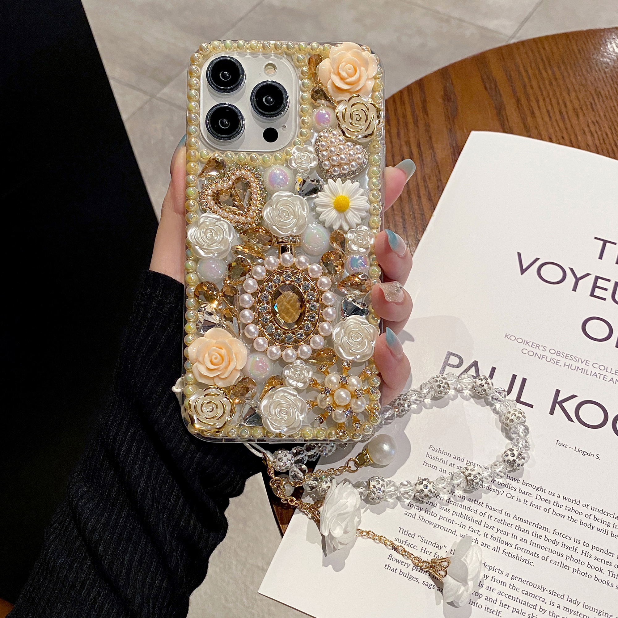 Amazon.com: iFiLOVE for iPhone 16 Pro Max Bling Diamond Case with