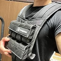 Amazon | youngninja ウエイトベスト 12kg (27lbs) ウエイトジャケット