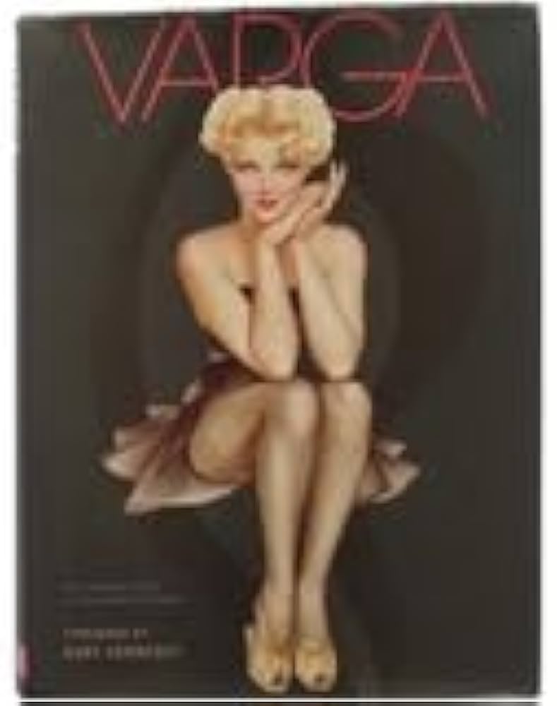 Amazon.co.jp: 洋書バルガス ピンナップガール画集 作品写真集 本