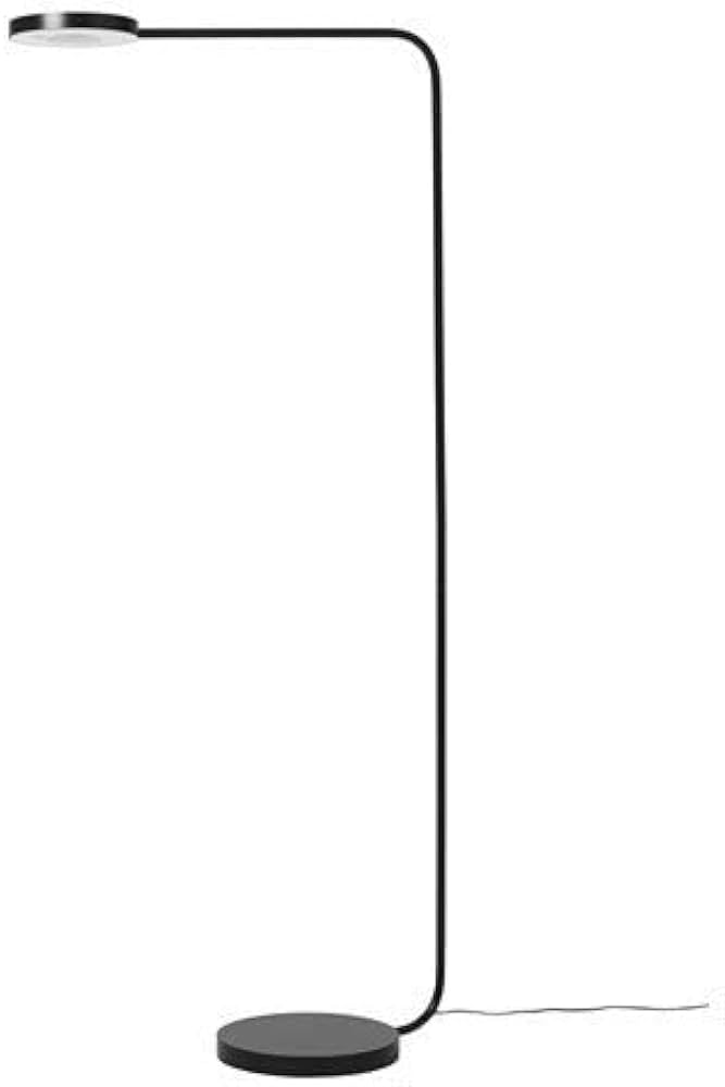 Amazon.co.jp : イケア イッペルリグ ダークグレー LED フロアランプ