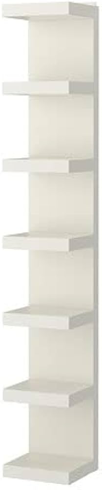 Amazon｜LACK ラック ウォールシェルフユニット - ホワイト 30x190 cm