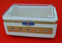 Amazon.co.jp: 天然珪藻土 なごみ七輪（脇田又次作） 真鍮巻・網付き