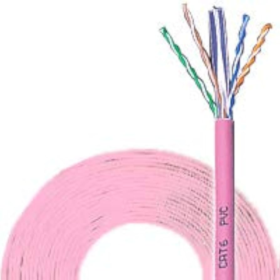 Amazon.co.jp: 通信興業 CAT6 LANケーブル (300m巻き) TSUNET-1000E