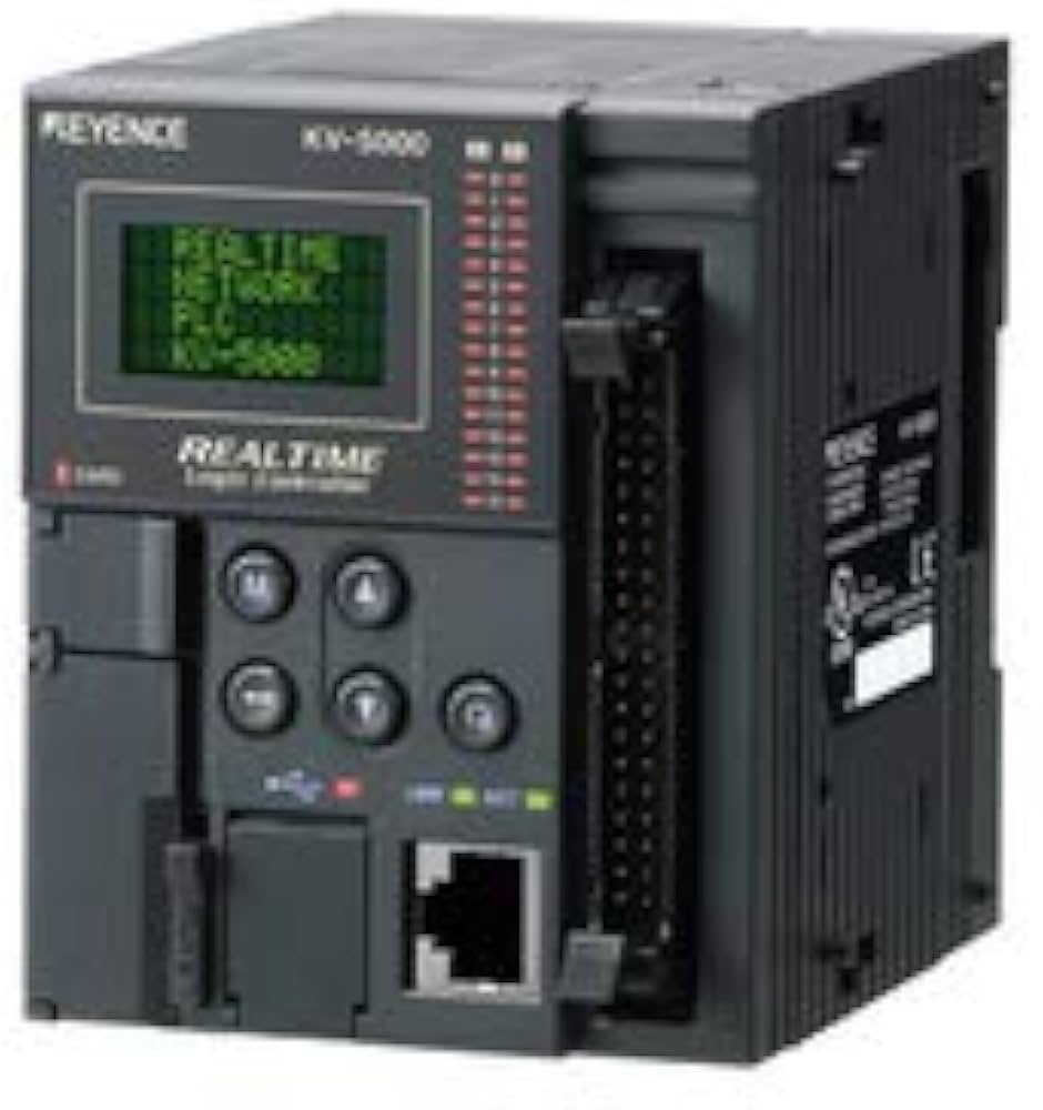 Amazon.co.jp: KEYENCE キーエンス Ethernet 内蔵 CPU ユニット KV