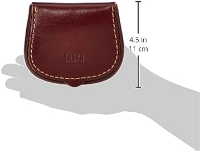 Amazon | [タケオキクチ] 小銭入れ 馬蹄型 エリア 266621 アカ | 小銭入れ