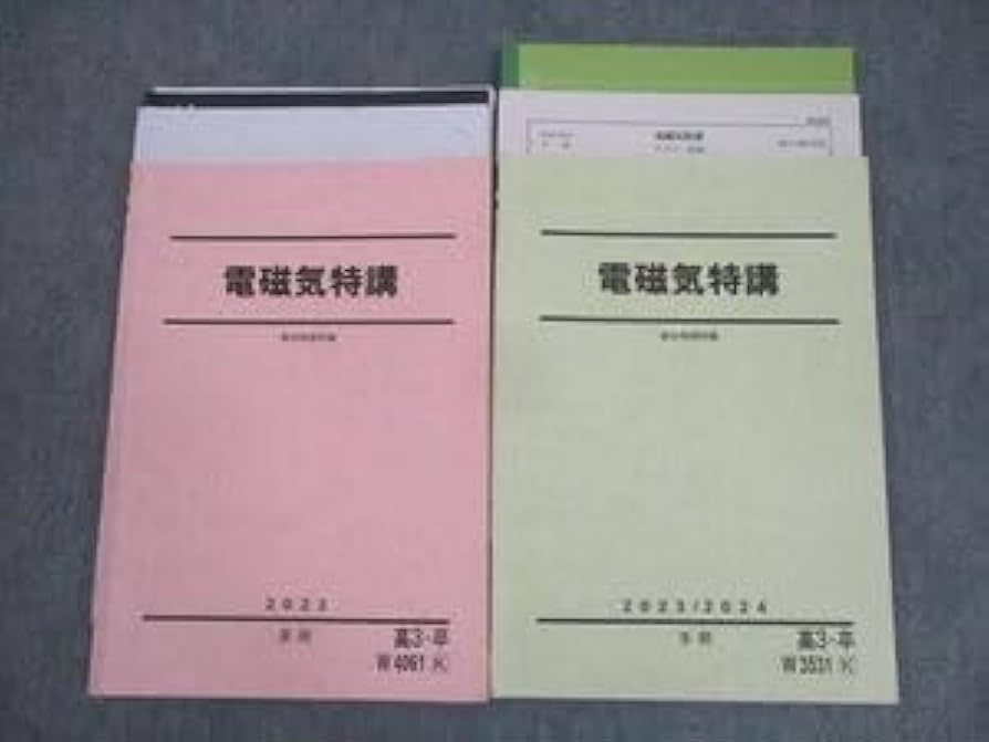 Amazon.co.jp: WO10-043 駿台 物理 電磁気特講 テキスト 2023 夏期冬期