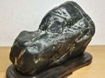 Amazon.co.jp: 真黒3kg 神居古潭石 黒石 原石 碧玉 風水 開運 誕生石