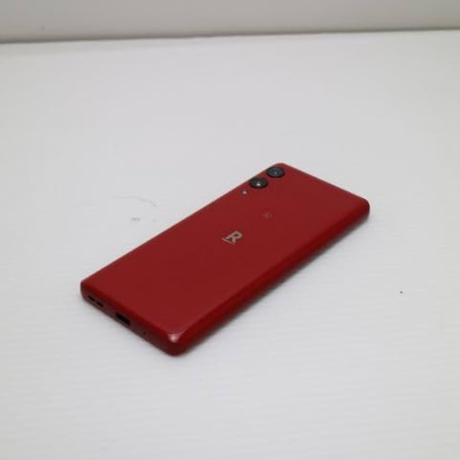 Amazon | SIMフリー Rakuten Hand 5G クリムゾンレッド | ノーブランド